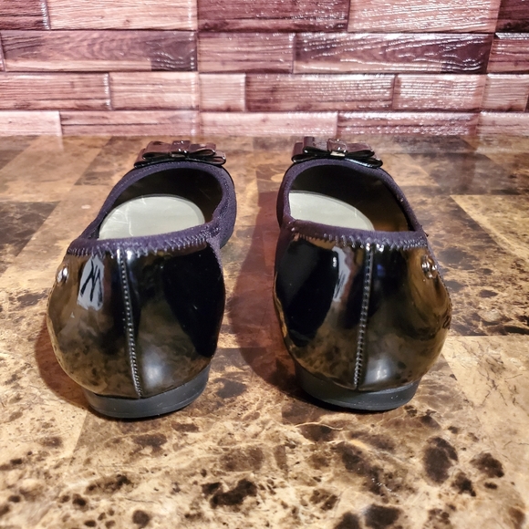 Anne Klein AKARICIA  Women's Shoes Size 8M US Black Ballet Flat - Picture 7 of 10